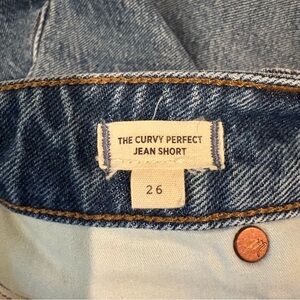 Madewell Curvy Perfect Jean Shorts